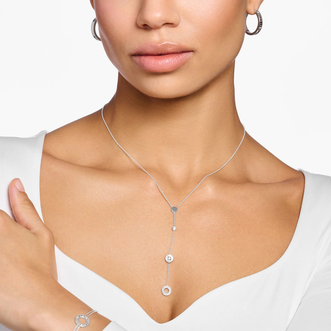 Buy Sparkling Circles Silver Necklace by Thomas Sabo online THOMAS SABO Australia