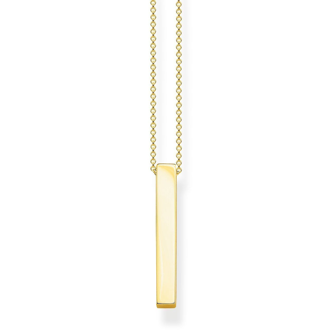 Necklace Golden Cuboid | THOMAS SABO Australia