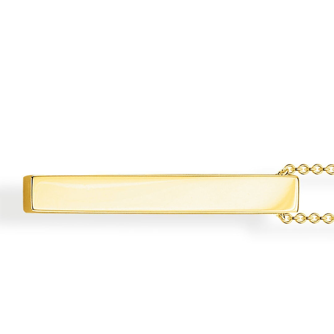 Necklace Golden Cuboid | THOMAS SABO Australia