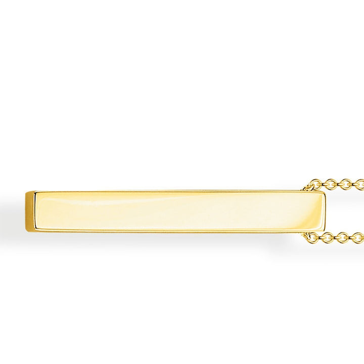 Necklace Golden Cuboid | THOMAS SABO Australia