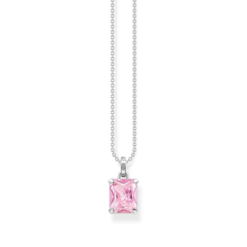 1.67ct Oval Pink Sapphire & Diamond Pendant in 14k White Gold - Moriartys  Gem Art