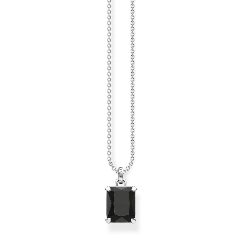 Necklace Black Stone Silver | Thomas Sabo Australia