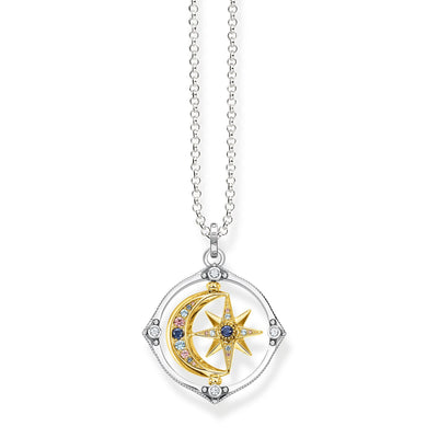 Necklace: Thomas Sabo Necklace Star & Moon