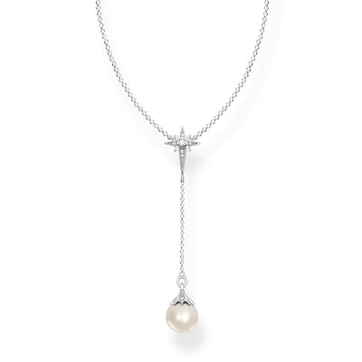 Necklace: Thomas Sabo Necklace Pearl Star