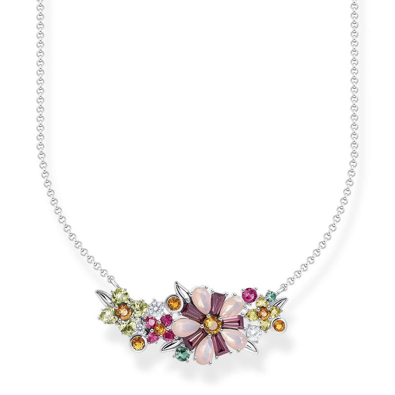 Necklace Flowers Silver | THOMAS SABO Australia