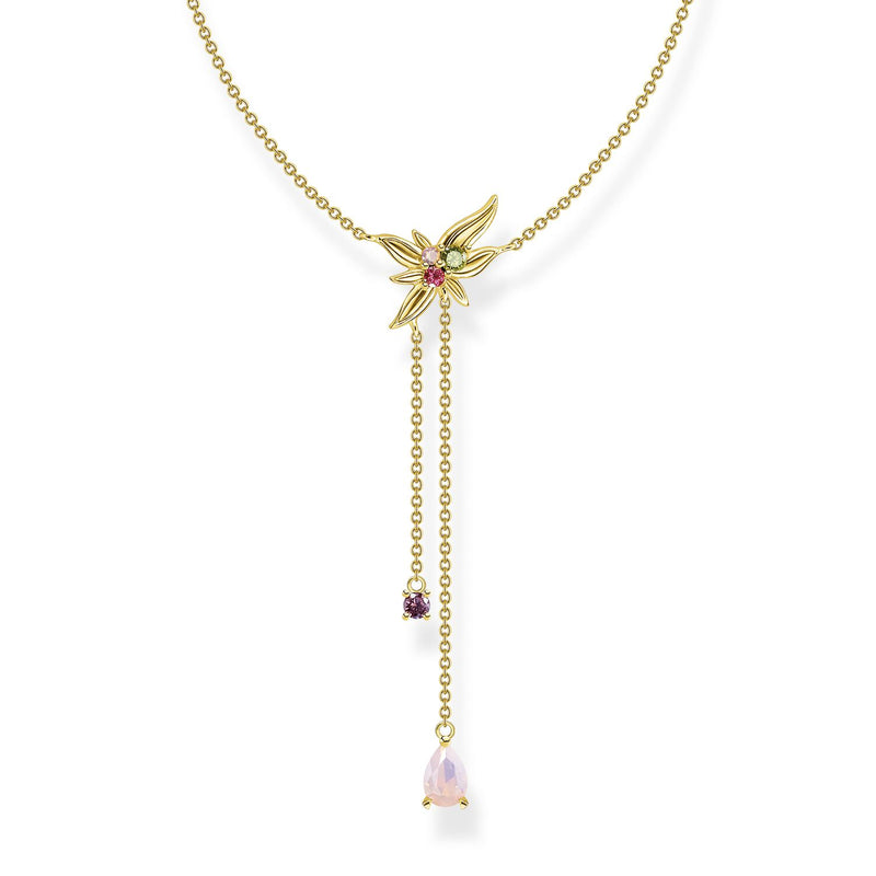 Necklace Flower Gold | THOMAS SABO Australia