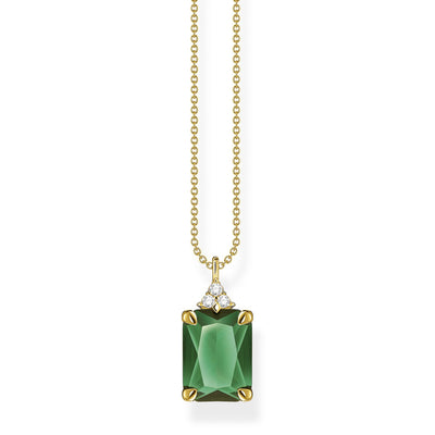 Necklace Green Stone Gold | Thomas Sabo Australia
