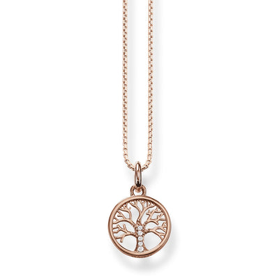 Necklace Tree Of Love Rose Gold | Thomas Sabo Australia