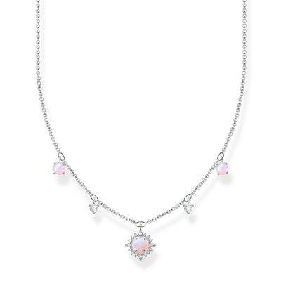 Necklace Pink Stone Silver | THOMAS SABO Australia