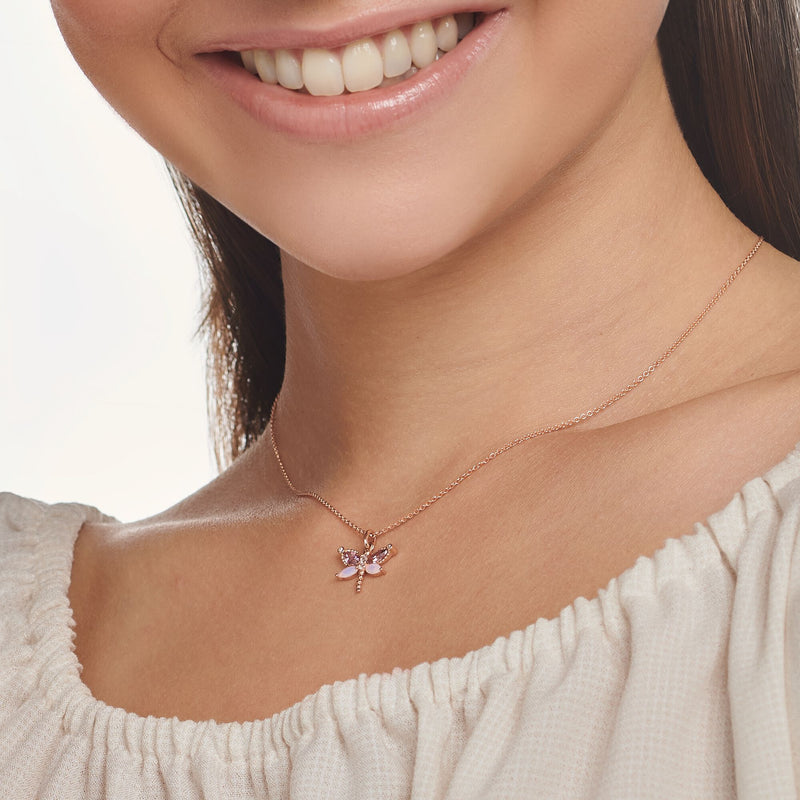 Necklace Dragonfly Rose Gold | THOMAS SABO Australia