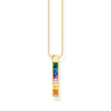 Necklace colourful stones gold | THOMAS SABO Australia