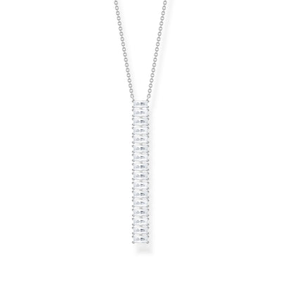 Necklace white stones silver | THOMAS SABO Australia