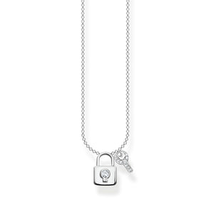 Necklace lock with key silver | THOMAS SABO Australia