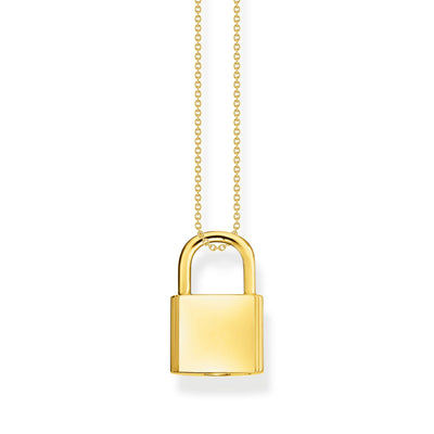 Necklace lock gold | THOMAS SABO Australia