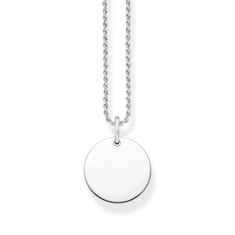 Necklace disc silver | THOMAS SABO Australia