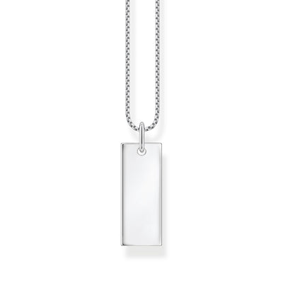 Necklace tag silver | THOMAS SABO Australia