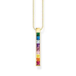 Necklace colourful stones gold | THOMAS SABO Australia