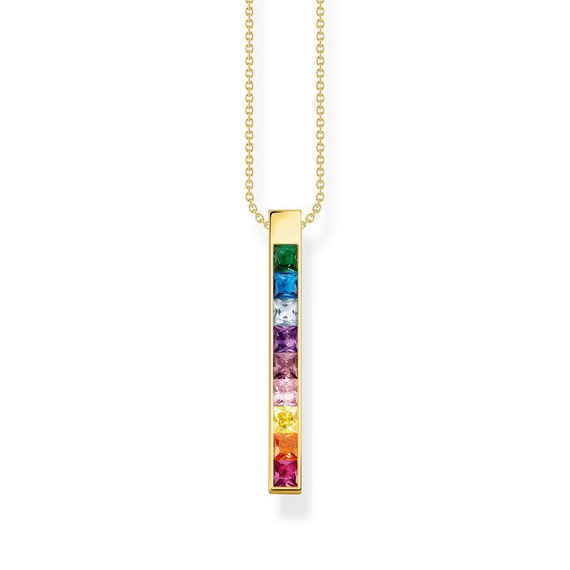 Necklace colourful stones gold | THOMAS SABO Australia