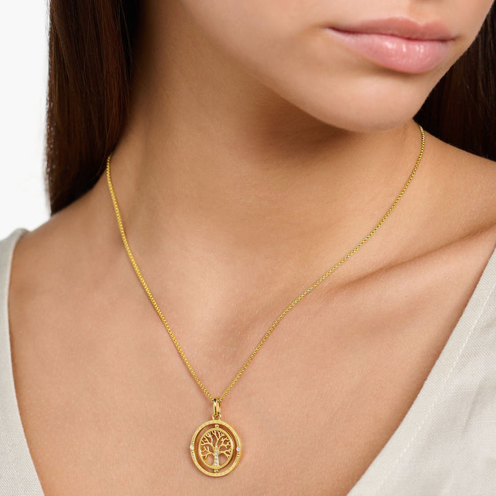 Necklace Tree of love gold | THOMAS SABO Australia