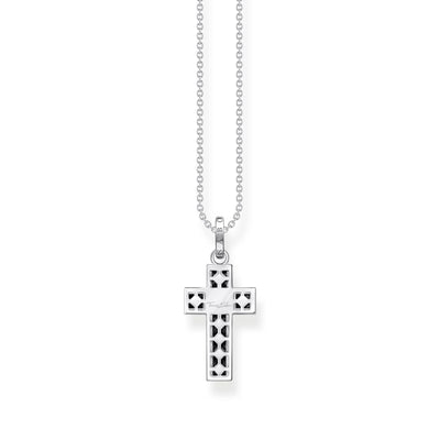 Heritage Black Cross Necklace | THOMAS SABO Australia