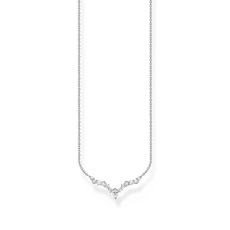 Necklace ice crystals silver | THOMAS SABO Australia