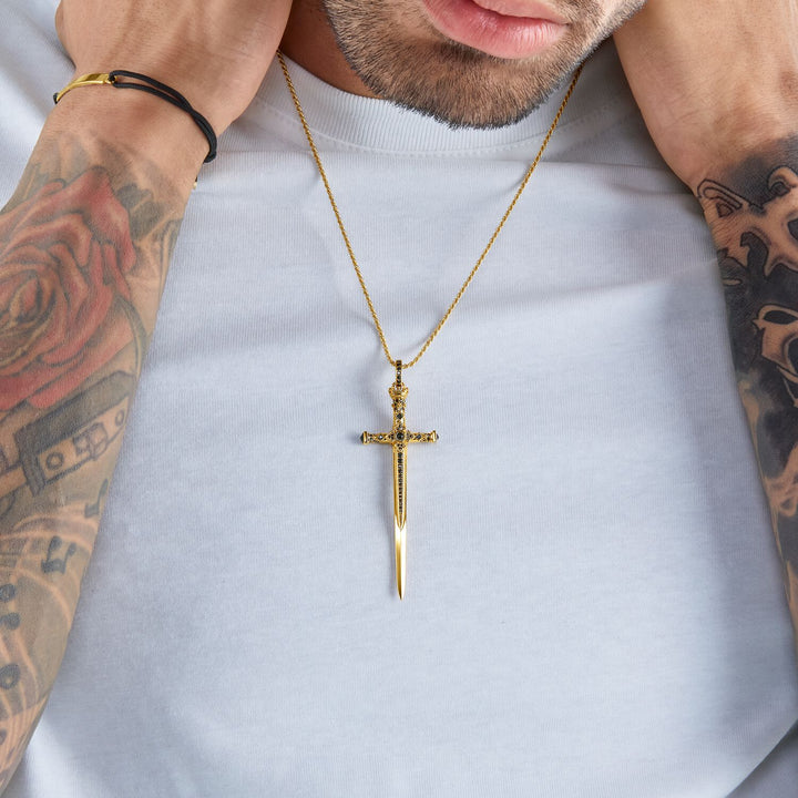 Pendant Sword Gold | THOMAS SABO Australia