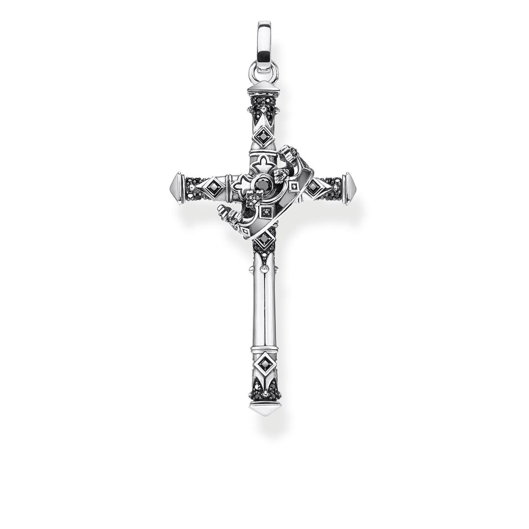 Pendant Cross &amp; Crown | THOMAS SABO Australia
