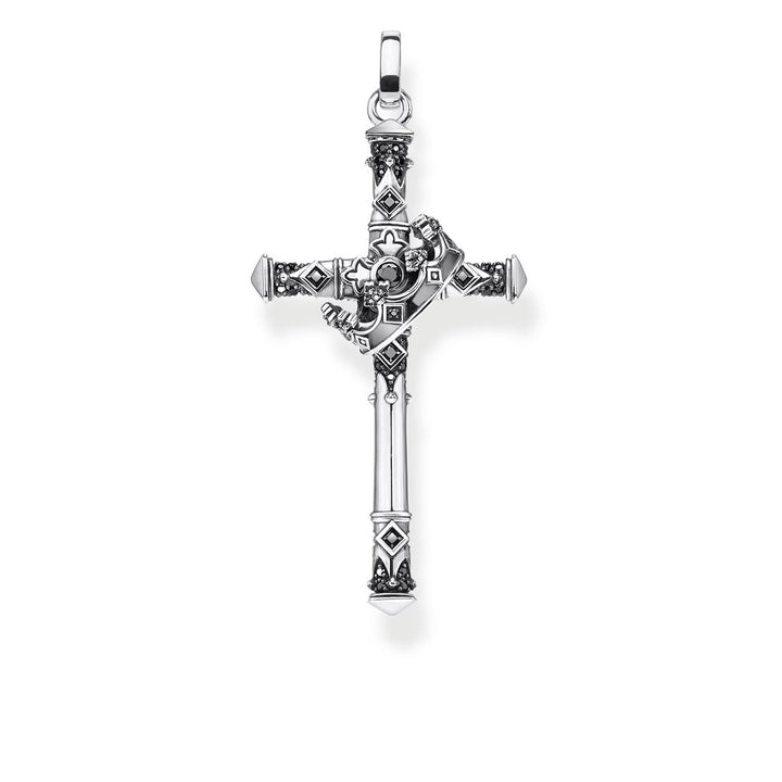 Pendant Cross &amp; Crown | THOMAS SABO Australia