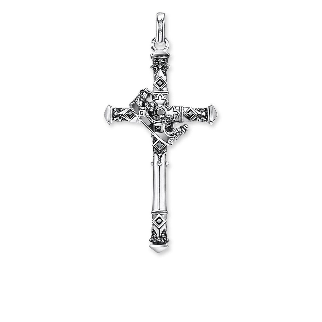 Pendant Cross &amp; Crown | THOMAS SABO Australia