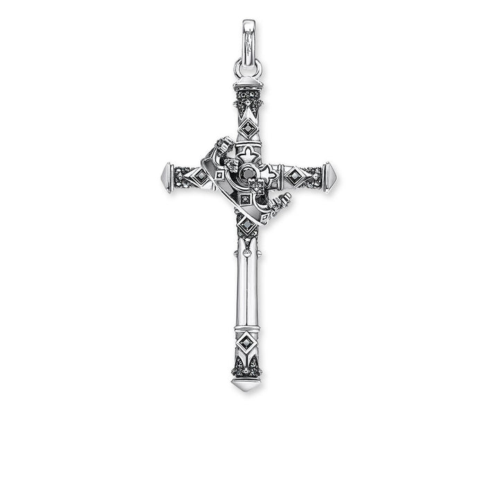 Pendant Cross &amp; Crown | THOMAS SABO Australia