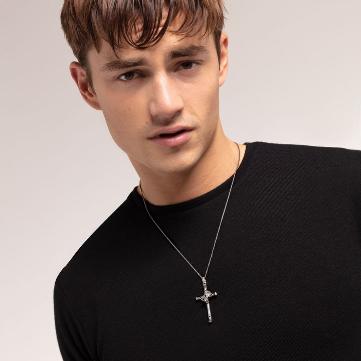 Pendant Cross &amp; Crown | THOMAS SABO Australia