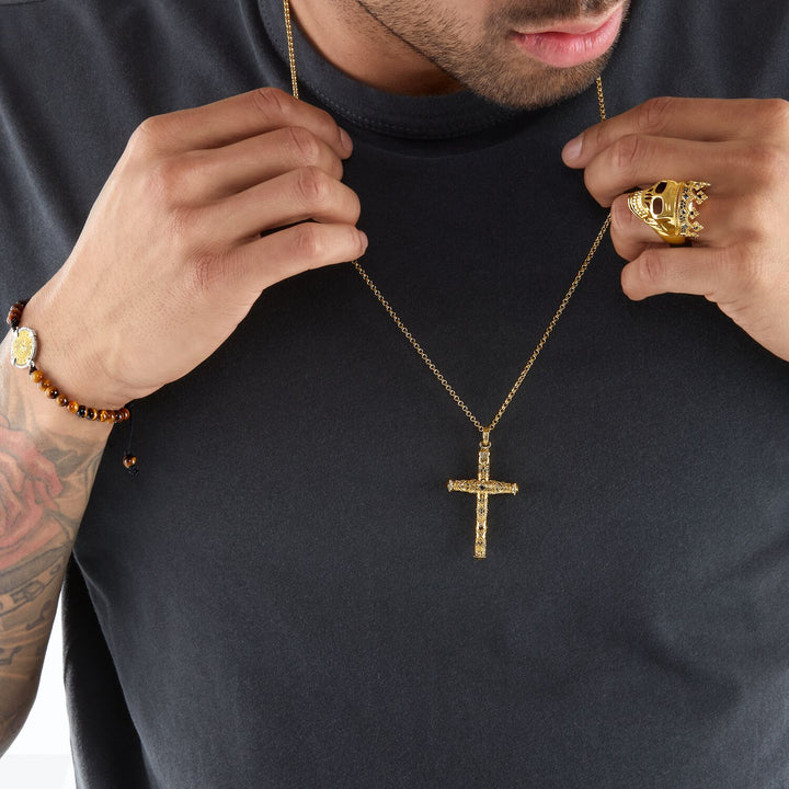 Pendant Cross Gold | THOMAS SABO Australia