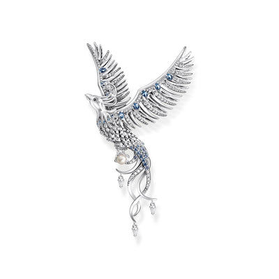 Pendant phoenix with blue stones silver | THOMAS SABO Australia