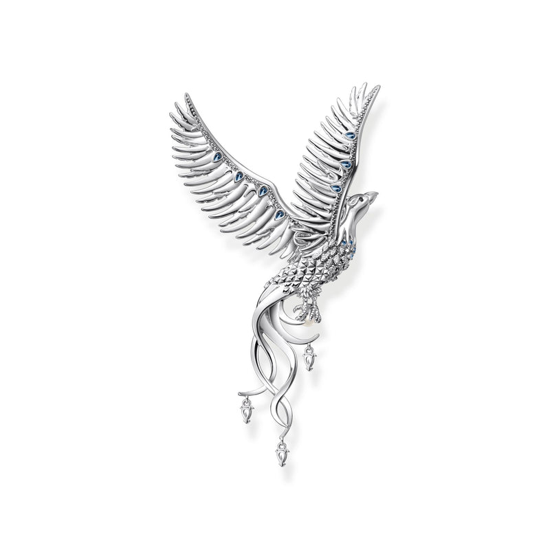 Pendant phoenix with blue stones silver | THOMAS SABO Australia