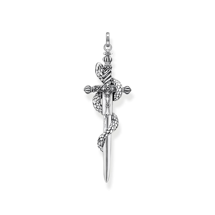 Pendant blackened sword with snake | THOMAS SABO Australia