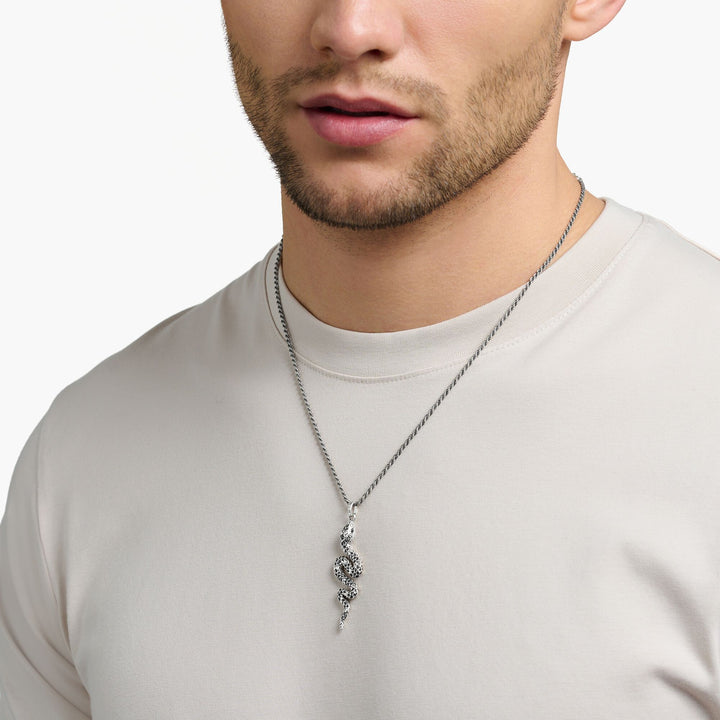 Pendant blackened snake | THOMAS SABO Australia