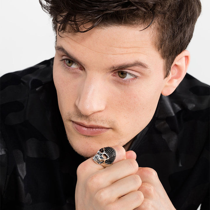Ring "Skull Pavé" | THOMAS SABO Australia