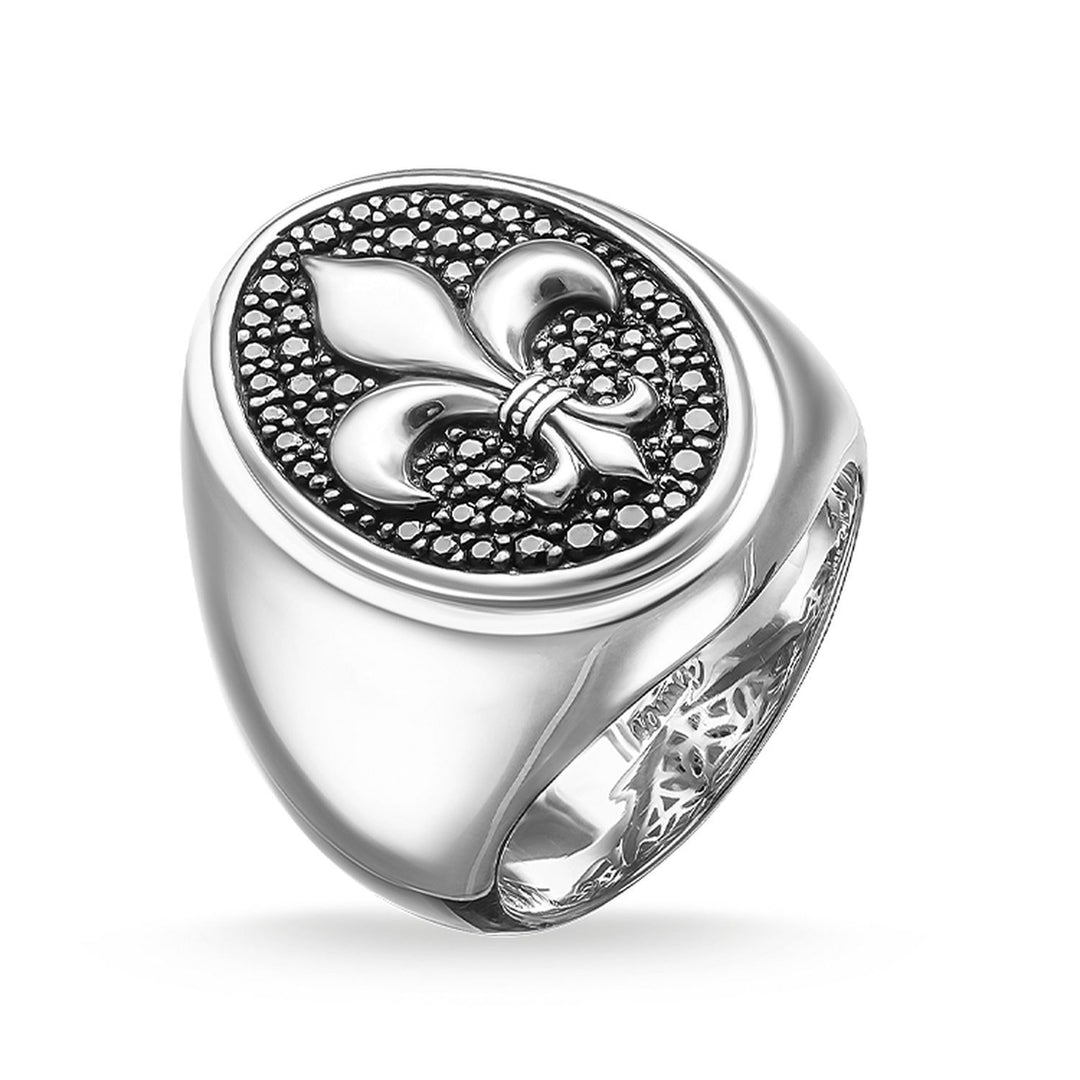 Signet Ring "Fleur-De-Lis" | THOMAS SABO Australia