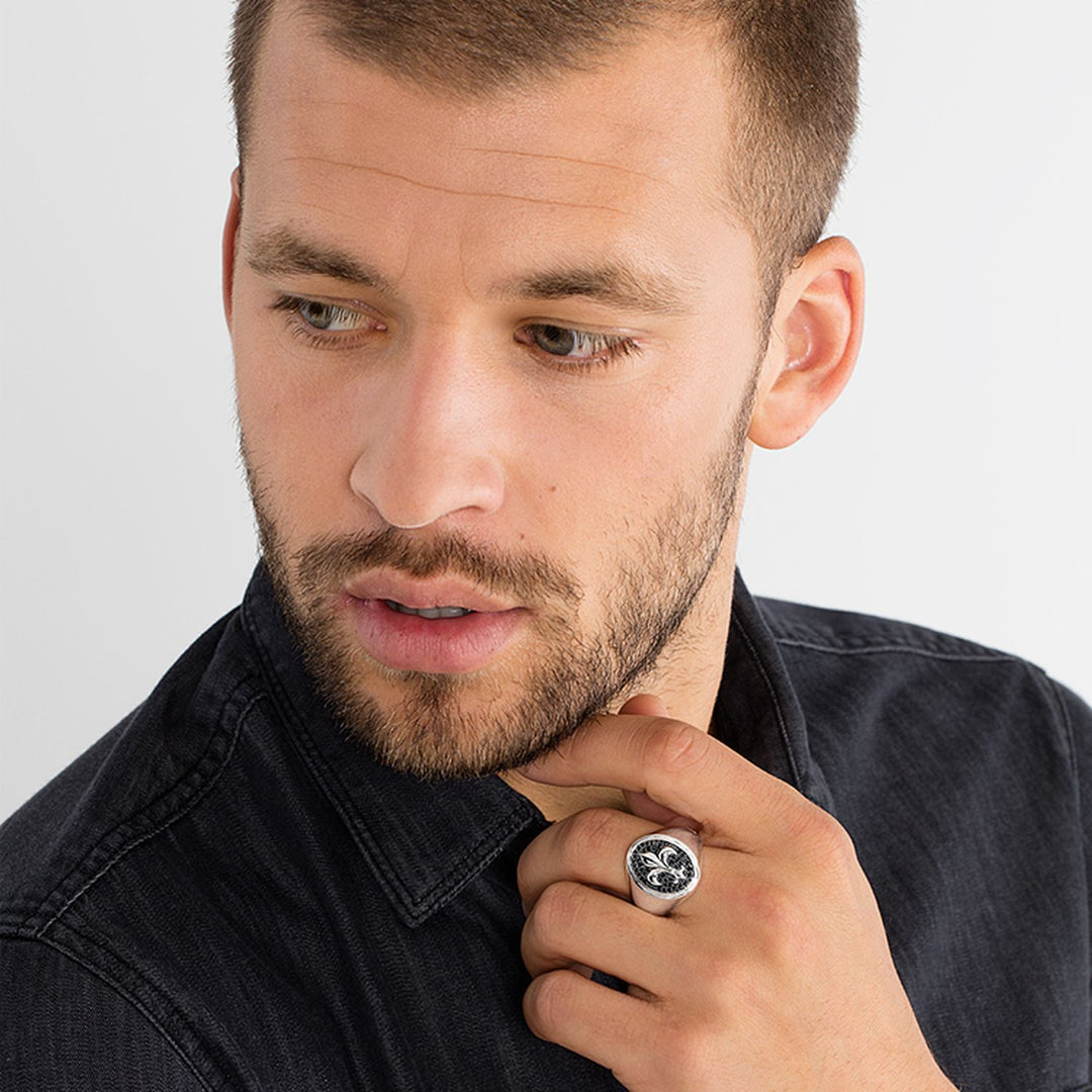 Signet Ring "Fleur-De-Lis" | THOMAS SABO Australia