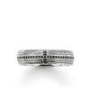 Band Ring "Cross Pavé" | THOMAS SABO Australia