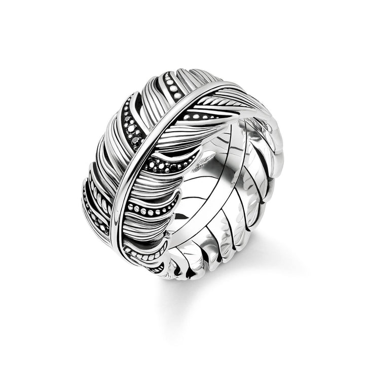 Ring "Feather Pavé" | THOMAS SABO Australia