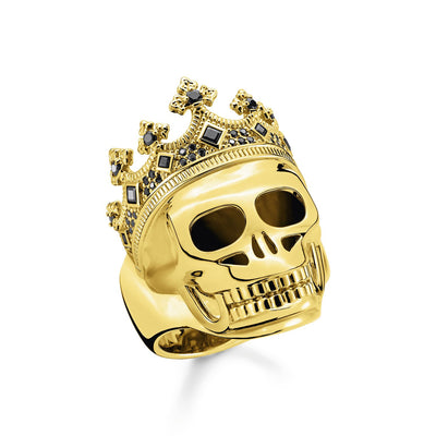 Ring Skull Gold | Thomas Sabo Australia