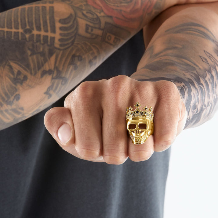 Ring Skull Gold | THOMAS SABO Australia