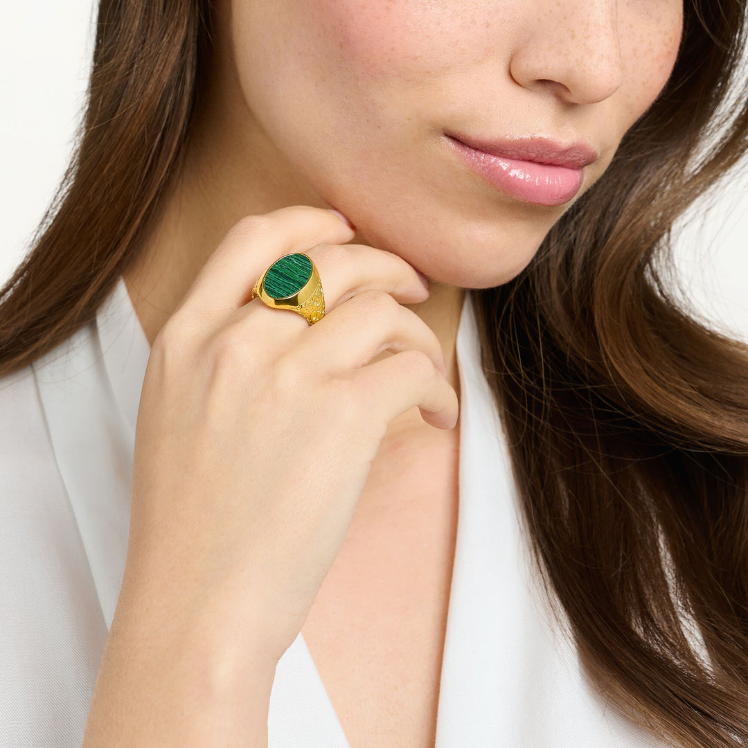 Ring green-gold | THOMAS SABO Australia