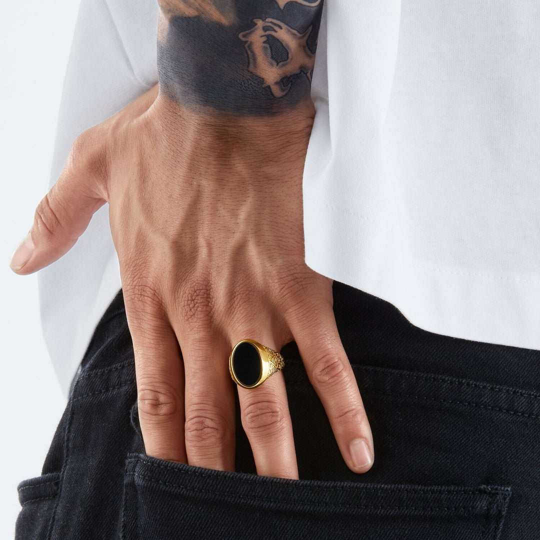 Ring Black Gold | THOMAS SABO Australia