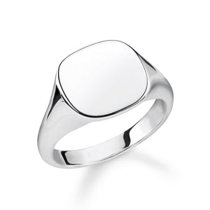 Sterling Silver Classic Signet Ring | Thomas Sabo