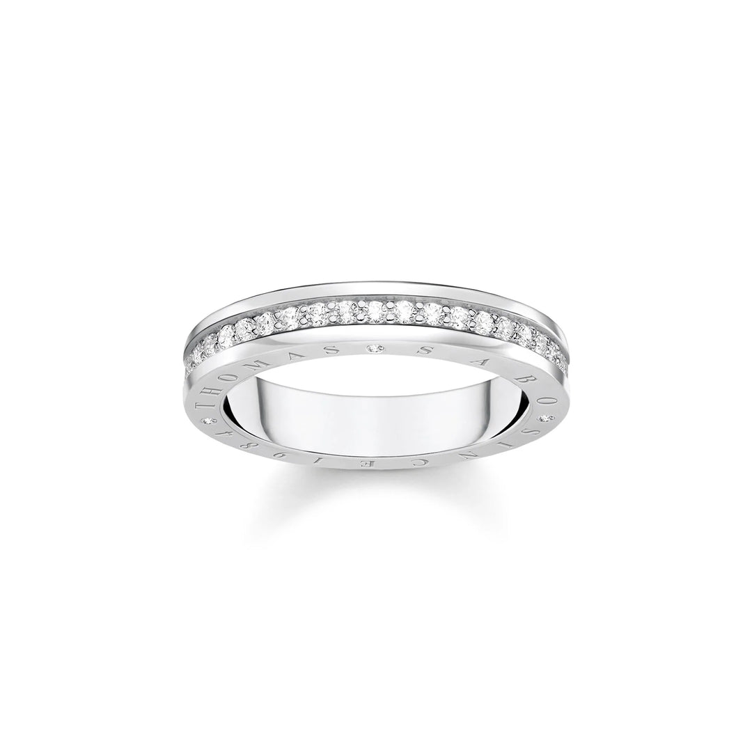 Sparkling Circles Silver Ring | THOMAS SABO Australia