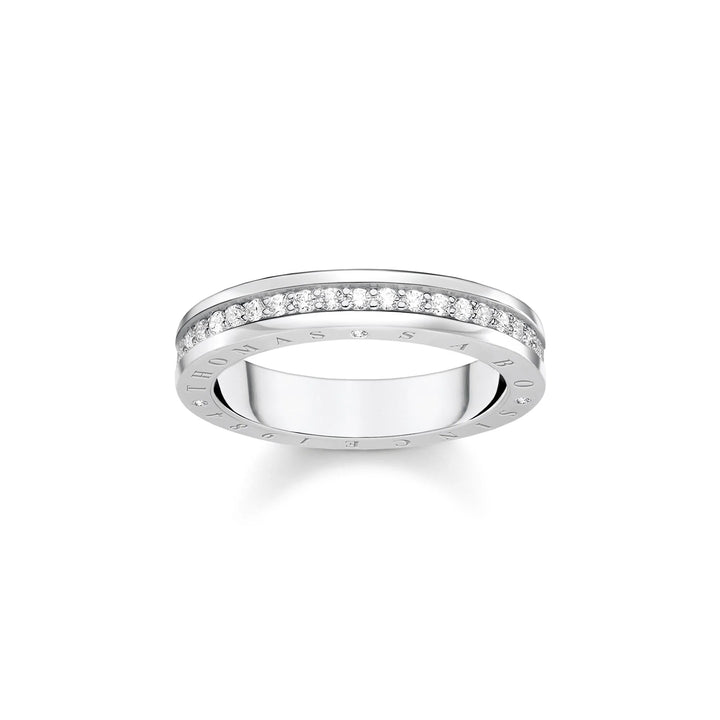 Sparkling Circles Silver Ring | THOMAS SABO Australia