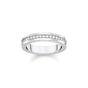 Sparkling Circles Silver Ring | THOMAS SABO Australia