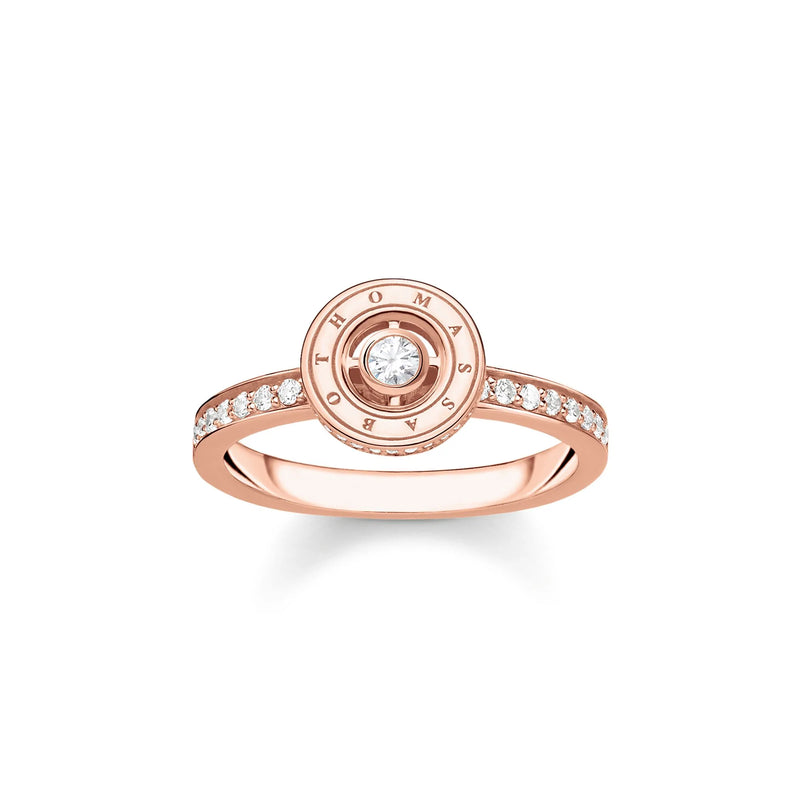 Buy Sparkling Circles Round Rose Gold Ring by Thomas Sabo online THOMAS SABO Australia